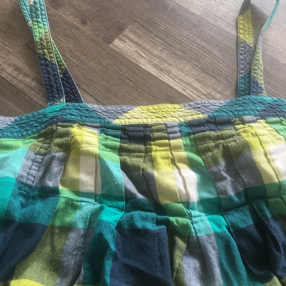 Billabong Plaid Summer Shift Dress-M 🐬 - Picture 2 of 3